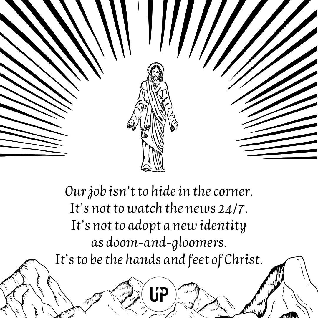 Take action as the hands and feet of Christ