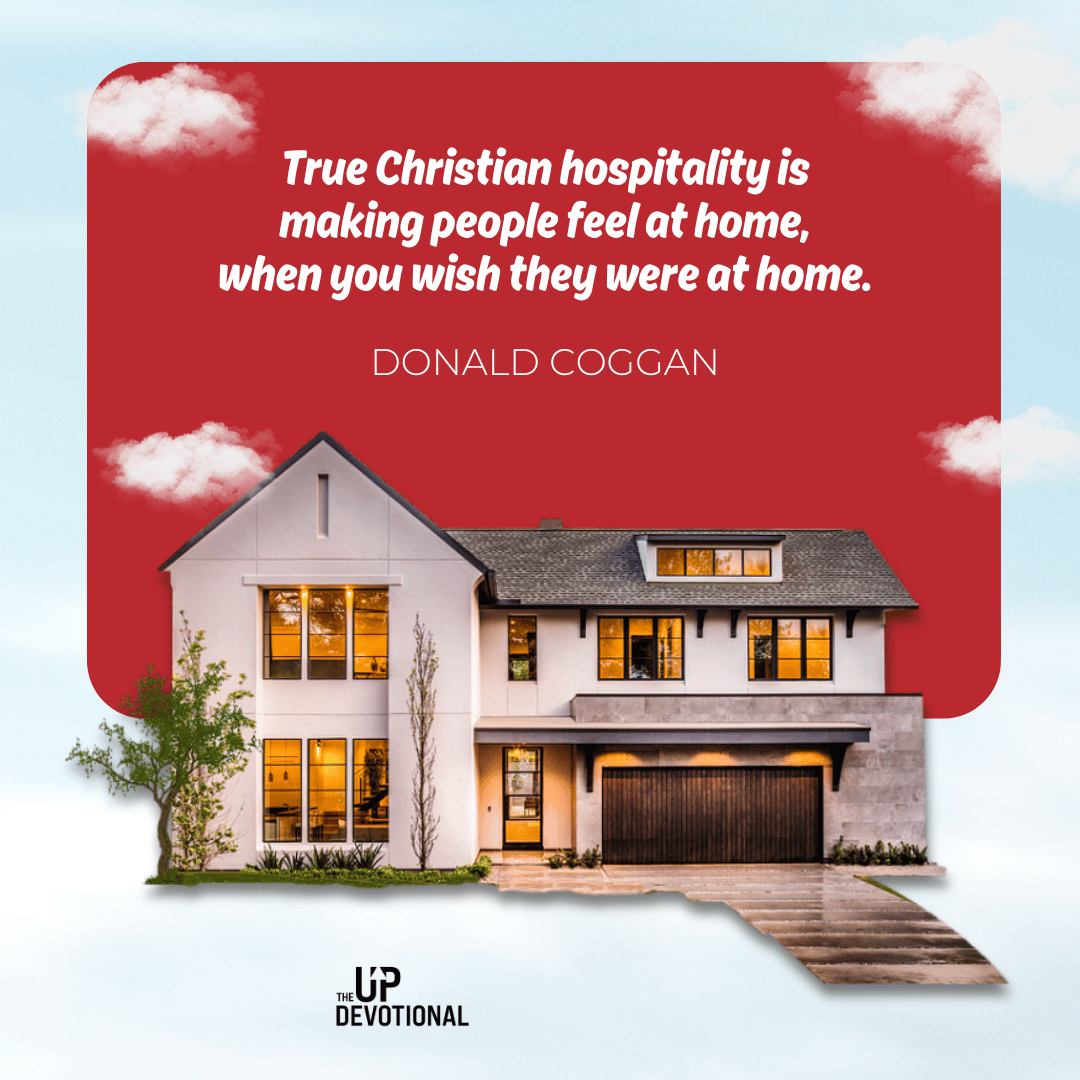 Being hospitable (when you don’t want to be)