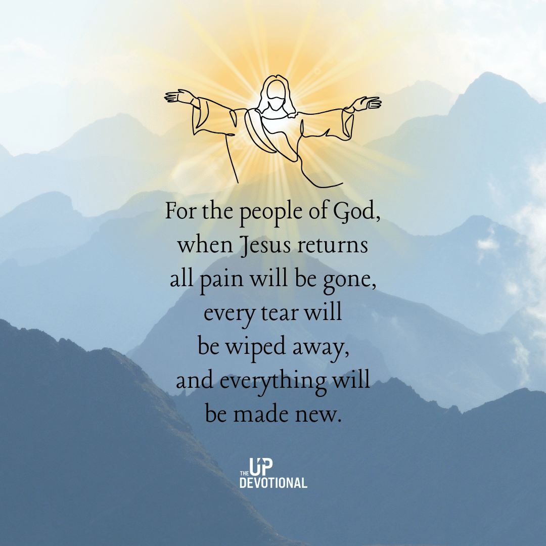 When his glory is revealed